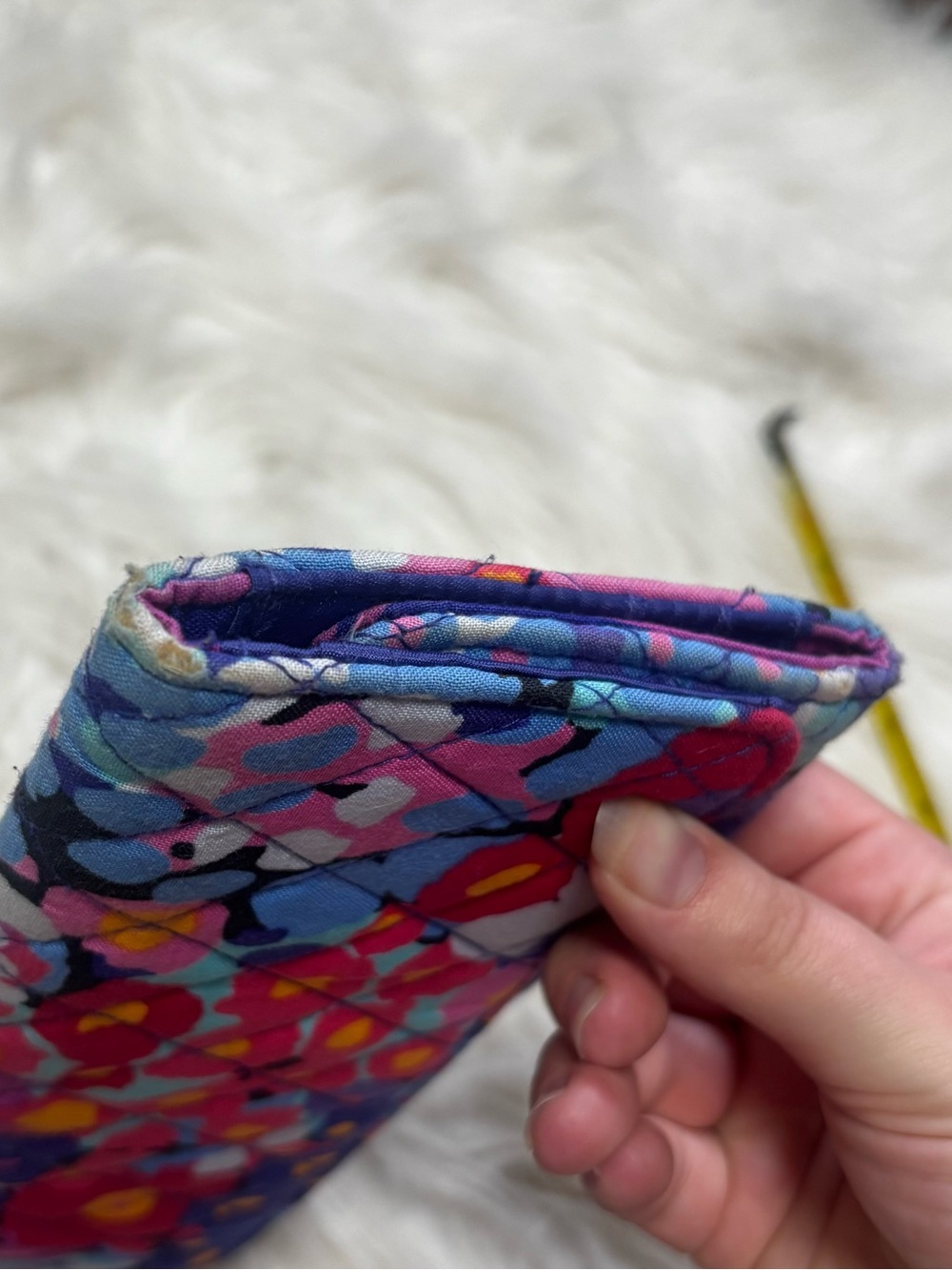 Vera Bradley Bright Floral Quilted Wallet in the Pattern “Passionosta” - Picture 8 of 8